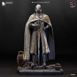 Knight Of The Kind Lord - Zealous Champion Gothic Souls-Like Dark Fantasy Needle Leda Resin Figure 16K - thumbnail 3