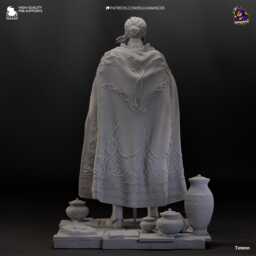 Knight Of The Kind Lord - Zealous Champion Gothic Souls-Like Dark Fantasy Needle Leda Resin Figure 16K - thumbnail 4