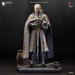 Knight Of The Kind Lord - Zealous Champion Gothic Souls-Like Dark Fantasy Needle Leda Resin Figure 16K - thumbnail 2
