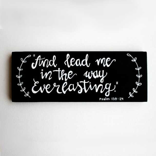 Bible Verse Wall Art Wood Signs, Psalm 139, Sign, Scripture Art, Signs Sayings, Custom - image 1