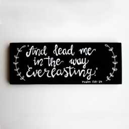 Bible Verse Wall Art Wood Signs, Psalm 139, Sign, Scripture Art, Signs Sayings, Custom - thumbnail 1