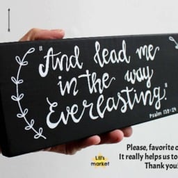 Bible Verse Wall Art Wood Signs, Psalm 139, Sign, Scripture Art, Signs Sayings, Custom - thumbnail 4