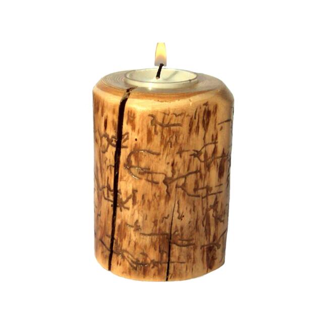 Red Pine Pillar Candle