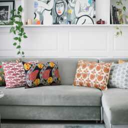 Suzani Pillow Cover - Handmade - thumbnail 4