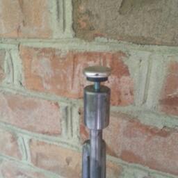 Adjustable Leveling Raw 3 Rod Hairpin Leg - Beeswax Coating Optional Price Is Per - thumbnail 2
