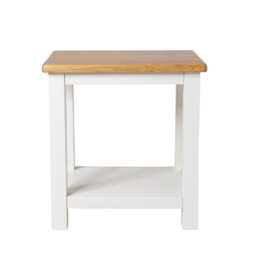 Painted 2-Tier Side Table Set Living Room, Bedroom - thumbnail 3