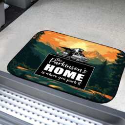 Personalised Pop-Top Campervan Decor Door Mat - Indoor 44cm X 32cm Lcv03 - thumbnail 2