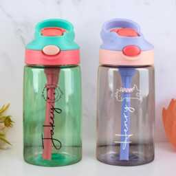 Personalized Kids School Water Cup, Holiday Gift For Kids, Christmas Boys & Girls - thumbnail 1
