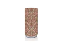 Handmade William Morris Snakeshead Floral Lamp, Chrome Base Night Light