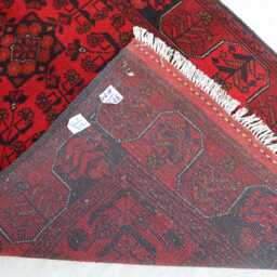 2'7x9'6 Ft Afghan Brand New High Pile Runner Rug, Tribal Khal Mohammedi Runner, Handmade Rug - Antique Piece Kitchen - thumbnail 4
