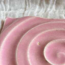 Candy Floss Pink Soap Dish, Rectangular Bathroom Tray, Handmade Kitchen Pottery, Household Holder, Thrown - thumbnail 2