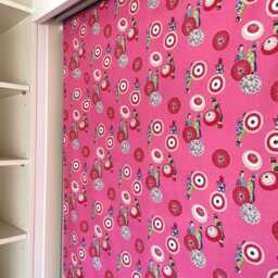 Japanese Geisha Pink Noren Curtain, Wall Fabric Panel, Tapestry, Caf?? Door Way Kimono Girls Umbrella - thumbnail 4
