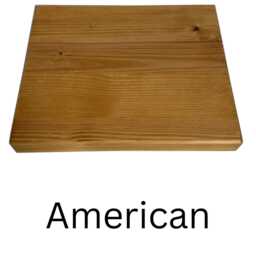 Rounded Corner Dining Table/Solid Wood Kitchen Custom Family Modern Handmade - thumbnail 3