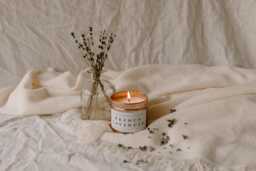 French Lavender Handmade, Soy Wax, Eco Friendly, Vegan Candle - thumbnail 1