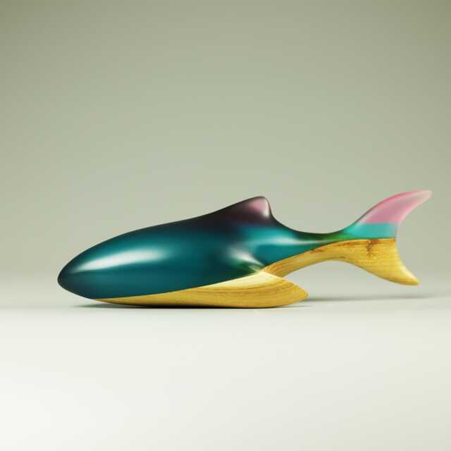 Duo Shark Sculpture - 32 - image 1