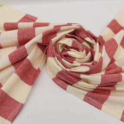 Red Striped Towel, Handmade Towel, Peshtemals, Turkish Towel, Large Towel, 37''x79'', Turkish Peshtemal, Beach Towel, Bohemian Towel, B3-Kolon - thumbnail 4