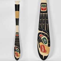 First Nations Paddle Five Feet Length Various Designs - thumbnail 4