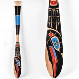 First Nations Paddle Five Feet Length Various Designs - thumbnail 2