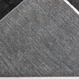 Black Custom Size 4x6 6x8 7x10 Ft Afghan Gabbeh Rug, Turkmen Hand Knotted Veg Dyes Wool Area One Color Solid Boho Living Room Rug - thumbnail 4
