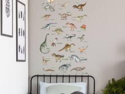 Named Dinosaur Wall Sticker Pack, Names Decals, Stickers For Walls, Themed Room, Nursery