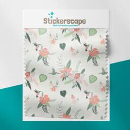 Hummingbirds & Hibiscus Roller Blind, Children's Made To Measure, Jungle Hummingbird Blind - thumbnail 2