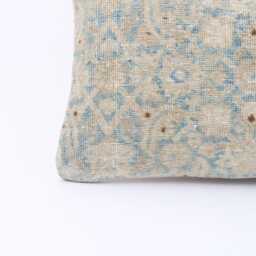 Bohemian Kilim Lumbar Pillow Cover, Turkish Wool - 12x24 - thumbnail 2
