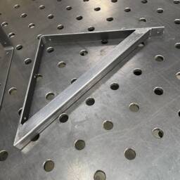 Heavy Duty Metal Bracket, Floating Desk Table, Shelf, Sink Wall Mounted, Breakfast, Solid Strong Steel Bracket - thumbnail 4