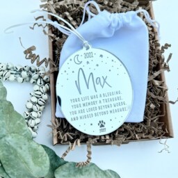 Pet Sympathy Gift, Memorial Loss Dog Cat Bereavement Keepsake - thumbnail 2