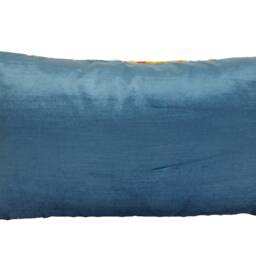 stunning Designer Floral Velvet Cushion Cover - Handmade Throw Pillow Luxury Home Decor - thumbnail 3