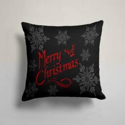 Christmas Cushion Cover/Snowman Pillow Cover/Christmas Gift/Christmas Decoration/Christmas Eve Gift/Kids Gift/Red Case - thumbnail 3