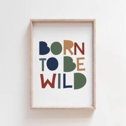 3 Boys Nursery Prints - Jungle Wall Art Bedroom Safari Quotes Playroom - thumbnail 3