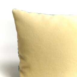 Lumbar Petrol Blue Velvet Pillow Cover 30x50 cm - 12x20 - thumbnail 4
