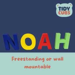 Custom 12cm 3D Letter Name Sign - Children's Nursery Decor Personalised Bedroom Wall Art - thumbnail 2