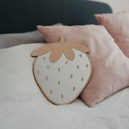strawberry Shatterproof Mirror - Perfect Gift For Bedroom & Nursery Fruit - thumbnail 3