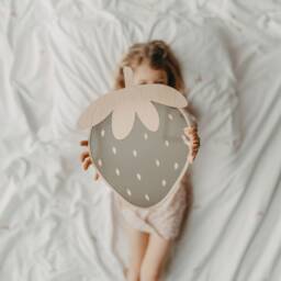 strawberry Shatterproof Mirror - Perfect Gift For Bedroom & Nursery Fruit - thumbnail 1