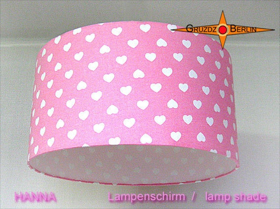 Pink Lampshade Hanna ??40 cm Heart Lamp Children's - image 1