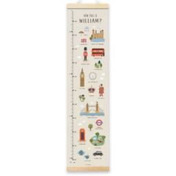 Personalised London Height/Growth Chart - Children's Wall Art - thumbnail 2