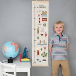 Personalised London Height/Growth Chart - Children's Wall Art - thumbnail 1