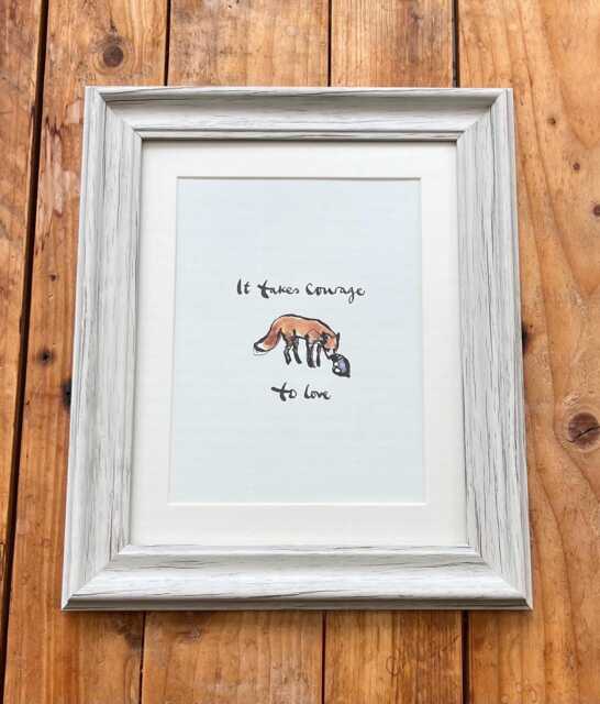 Framed Print From Always Remember - The Boy Mole Fox, Horse & The Storm By Charlie Mackesy
