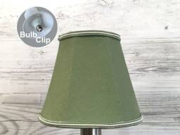 Green Empire Candle Shade - Lampshade Chandelier Light Shades Clip On Lampshades Retro Lampshade Wall Light - thumbnail 1