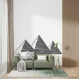 Egyptian Pyramids Wall Decal Ancient Architecture Room Decor 2690 - thumbnail 3