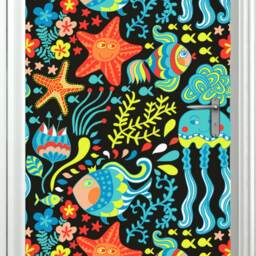 Underwater Wall Decal, Fishes Sticker, Ocean Door Decor, Aquarium Decor Mural, Cover - thumbnail 2