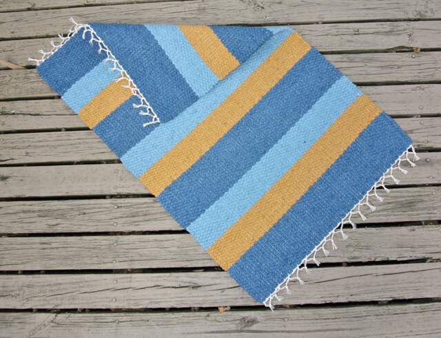 "Hand Woven Rug - 24"" X 35" - image 1
