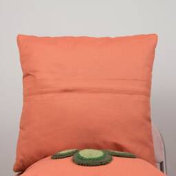 Punch Needle Pillow Cover Embroidered Floral Cushion Cover - thumbnail 4