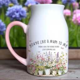 "Ceramic Jug Vase - ""You're Like A Mum To Me" - thumbnail 2