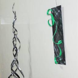 Metal Art - Abstract Wall Art Contemporary Metal Wall Sculpture Home Decor - thumbnail 2