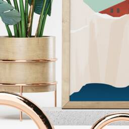 Villa Malaparte Capri Italy Modern Architecture Art Print - Graphic Illustration Abstract Poster - thumbnail 3