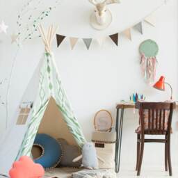 "Children's Mat ""Natural Linen" - thumbnail 3
