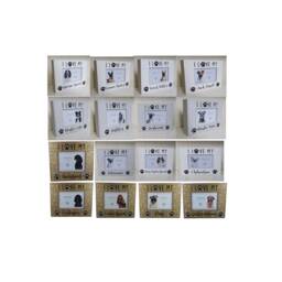 Dog Photo Frame I Love My Or Puppy 20 Assorted Breeds Available 6x4 - thumbnail 1