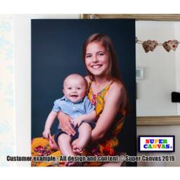 Your Photo On Canvas Custom Image Family Picture Portrait Wall Art Hanging Framed Print Wedding Christmas Birthday Gift - thumbnail 2